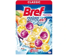 WC cleaner - air freshener Bref Fruitopia. 2x50g