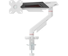 White Shark Baltas Shark KHUFU-I GMS-3210 monitoriaus laikiklis 1 monitoriui
