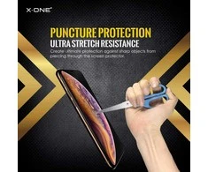 „X-ONE Extreme Shock Eliminator“ apsauginis dėklas „iPhone X“, juodas