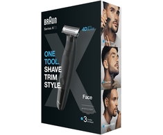 XT3100 Braun Series X Barzdakirpė, barzdaskutė
