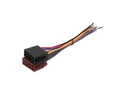 Xtreme Auto stereo savienotājs ISO-16 0101, melna krās.