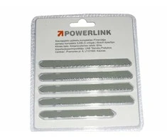 Siaurapjūklio pjūklelių komplektas Powerlink, 5 vnt.