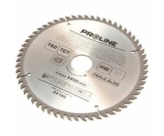 Pjūklų diskas Proline D184x30/20/16mm 60 dantų