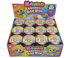 Omega Toys SENSORY SQUEEZE TOY RAINBOW BAO DUMPLING 5.5CM