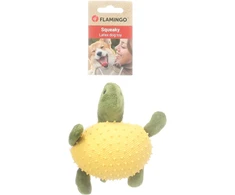 Žaislas šuniui Flamingo Tuti Turtle. geltona/žalia
