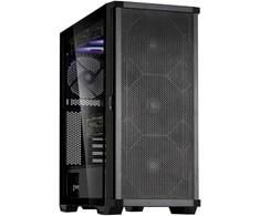 Zalman Z10, ATX Mid Tower PC Case, 4 x 120mm Fans, Juodas