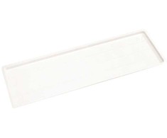 Indų džiovyklės padėklas Rejs, 34 cm, plastikas, balta sp.