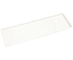 Indų džiovyklės padėklas Rejs, 34 cm, plastikas, balta sp.
