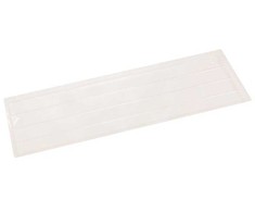 Indų džiovyklės padėklas Rejs, 44 cm x 24 cm x 1.5 cm, plastikas, skaidri sp.