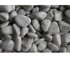 ZDK Dekoratyviniai balti akmenukai, frakcija 5–12 mm, 1,5kg