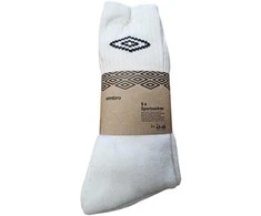 Kojinės Umbro, baltos, 39-42, 5 vnt.