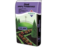 Kapų tvarkymo žemė DURPETA, juoda, 50 l