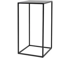 Domoletti FLOWER POT STAND BREST S Juodas 25X25X47