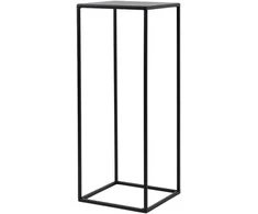 Domoletti FLOWER POT STAND BREST M Juodas 25X25X62