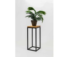 MAK FLOWER STAND LAVALXS Juodas OAK 19X19X47