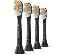 Dantų šepetėlis Dantų šepetėlio galvutė Philips HX9094/88. juoda. 4 vnt.