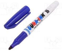 Markal Markeris DURA-INK15 FINE, mėlynas, 1 mm