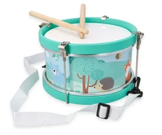 Adam Toys Vaikiškas muzikinis instrumentų rinkinys su vovere, nuo 3 metų, medinis, miętinis