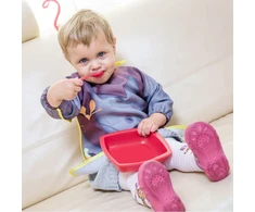 Baby Gadgets Juokinga seilinukė su rankovėmis ir kišene, reguliuojama, vaikams, mėlyna