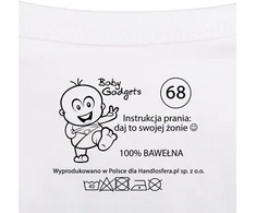Baby Gadgets Vaikiškas smagus bodžiukas su instrukcija tėčiui