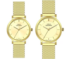 Carlo Cantinaro CC3001SM004 Partner Set Moteriškas Laikrodis Vyriškas Laikrodis