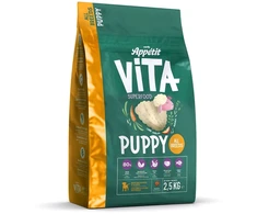 Aquael Comfy Appetit Vita Puppy ėriena 2,5kg