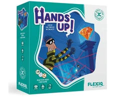 Flexiq Detektyvinis kortų žaidimas „Hands Up“ vaikams nuo 7 metų, 2–6 žaidėjams, greitas ir strateginis