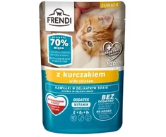 FRENDI Junior kawałki w sosie su kurczakiem saszetka katei 100g