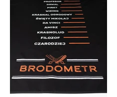 Froster Barzdos kirpimo prijuostė su matuokliu, vyrams, reguliuojama, juoda