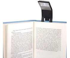 Froster Nešiojama LED skaitymo lempa su spaustuku, patogi kelionėms, juoda