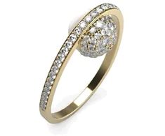 Guess Moteriškas Žiedas JUBR04454JWYG58