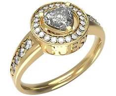 Guess Moteriškas Žiedas JUBR04671JWYG58