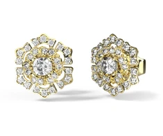 Juvelyriniai Guess Auskarai JUBE04558JWYGT/U