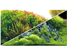 HOBBY Akvariumo fonas „Žalias upelis“ 60 × 30
