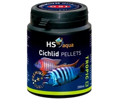 HS AQUA CICHLID PELLETS žuvų maistas, 200 ml