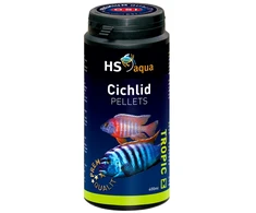 HS AQUA CICHLID PELLETS žuvų maistas 400 ml