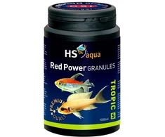 HS Aqua raudoni granulių pašarai žuvims 1000 ml