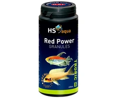 HS AQUA raudonos granulės žuvims 400 ml