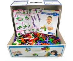 Incastro Box 500 kūrybiniai konstruktoriaus rinkinys vaikams nuo 3 metų, 500 dalių, spalvotas
