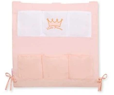 Kosmetikos dėklas vaikui, rožinis Little Prince/Princess raštas