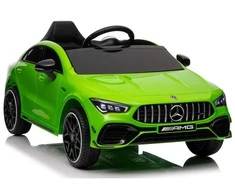 Lean Cars Akumuliatorinis automobilis Mercedes CLA 45s AMG Žalias 4x4