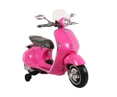 Lean Cars Elektrinis motoroleris vaikams Vespa GTS 300, rožinis