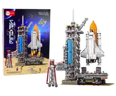 Lean Toys Konstruktorius Kosminė Stotis su Raketomis, 4392 dalys
