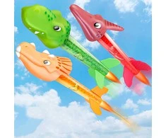 Lean Toys Žaislinis dinozaurų paleidėjas 22 cm
