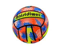 Lean Toys Spalvingas guminis kamuolys 24 cm