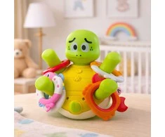Lean Toys Interaktyvus vėžliuko vonios žaislas su fontanu