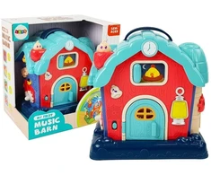 Lean Toys Muzikinis žaislas su šviesos efektais vaikams nuo 18 mėn.