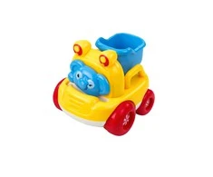 Lean Toys Žaisliniai statybiniai automobiliai vaikams 3 vnt.