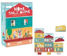 Londji Matematinis kortų žaidimas „Home Sweet Home“ vaikams nuo 7 metų, lavina skaičiavimą, spalvotas