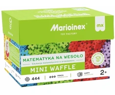 Marioinex Lankstus edukacinis konstruktorius 500 dalių vaikams nuo 4 metų, lavina kūrybiškumą ir smulkiąją motoriką, spalvotas